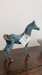 Bronzen paardje - handgemaakt - 20cm hoog, Comme neuf, Enlèvement ou Envoi