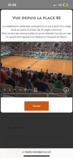 Place Roland garros, Tickets & Billets, Sport | Tennis, Juin