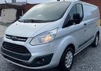 FORD TRANSIT CUSTOM 98800 KM/2015/VOERTUIG/AFTREKBARE BTW, Auto's, Euro 5, Stof, 4 cilinders, USB