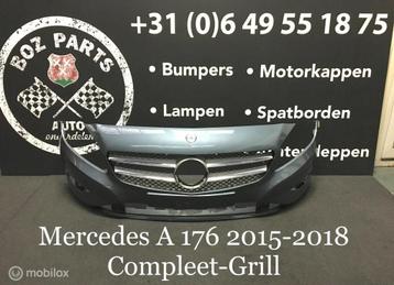 Mercedes A klasse voorbumper met grill 2012-2015 origineel