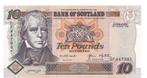 Schotland, 10 Pond, 1998, XF, Postzegels en Munten, Los biljet, Overige landen, Verzenden