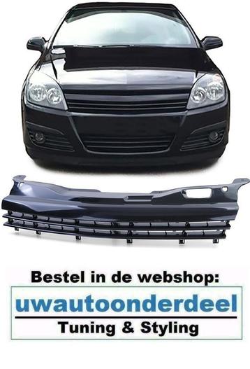 Sport Grill Glans Zwart Voor Opel Astra H Embleemloze beschikbaar voor biedingen