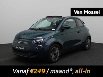 Fiat 500e C Icon 42 kWh | Navi | ECC | PDC | LMV | beschikbaar voor biedingen