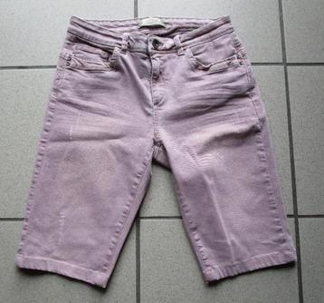 Jeans short ESPRIT kleur oudroze - maat 38 beschikbaar voor biedingen