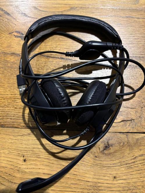 Logitech USB Headset H390, Computers en Software, Headsets, Nieuw, Ophalen