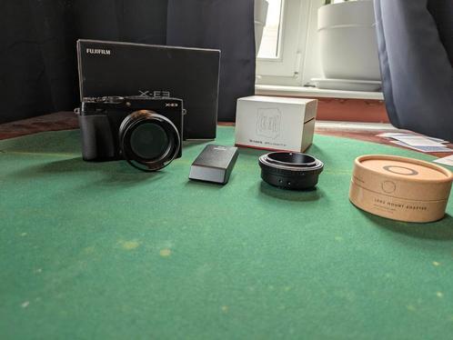 Fujifilm x-e3 met lens en accessoires, Audio, Tv en Foto, Fotocamera's Digitaal, Zo goed als nieuw, Fuji, Ophalen