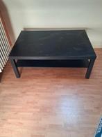 Zwarte tafel, Ophalen, Gebruikt, 100 tot 150 cm, Rechthoekig