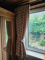 Vintage Gordijn bloemen - kwaliteit, Huis en Inrichting, Stoffering | Gordijnen en Lamellen, Gebruikt, Ophalen of Verzenden, 200 cm of meer