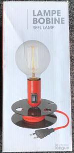 Lampe Bobine / Lampe Moulinet, Maison & Meubles, Lampes | Suspensions, Enlèvement ou Envoi, Métal, 50 à 75 cm, Neuf