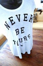 nieuw ‘never be yours always be mine’ als top T-shirt, Vêtements | Femmes, T-shirts, Enlèvement ou Envoi, Blanc, Neuf, Sans manches