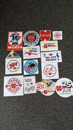 Lot vintage stickers auto onderdelen merk Wurth Würth, Verzamelen, Ophalen of Verzenden, Zo goed als nieuw, Merk