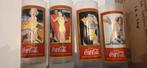 4 vintage coca cola verres, Collections, Enlèvement
