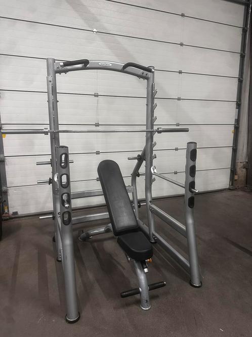 Matrix Half rack | Squat rack,Bankje,150kg Gewichten,Barbell, Sport en Fitness, Fitnessmaterialen, Gebruikt, Overige typen, Ophalen