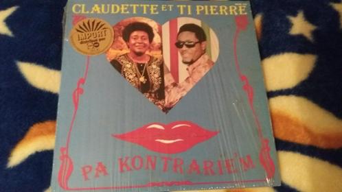 Disque vinyl 33 tours Claudette et ti pierre pa kontrarie'm, CD & DVD, Vinyles | Pop, Comme neuf, 1980 à 2000, Enlèvement ou Envoi