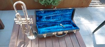Trompet H. Schenkelaars met koffer, Musique & Instruments, Instruments à vent | Trompettes, Enlèvement, Utilisé, Avec valise