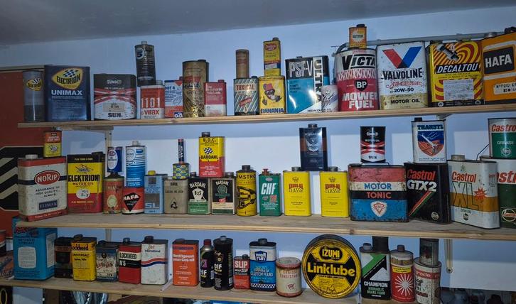 Anciens bidon vintage (a vendre ou échange), Verzamelen, Retro