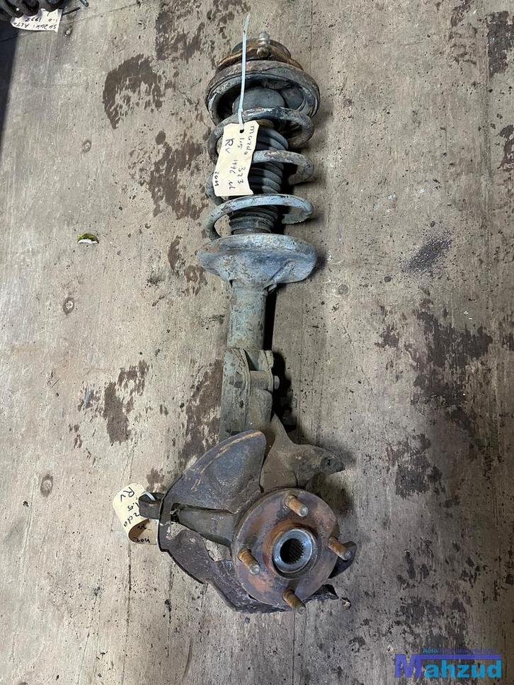 MAZDA 323 F 5 Veerpoot rechts voor fuseelager 94-98, Auto-onderdelen, Ophanging en Onderstel, Mazda, Gebruikt, Ophalen of Verzenden