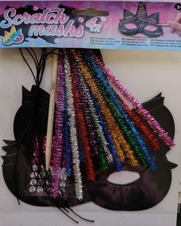 Scratch masks beschikbaar voor biedingen