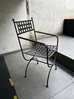 Metalen stoelen, Huis en Inrichting, Stoelen, Vijf, Zes of meer stoelen, Gebruikt, Ophalen of Verzenden, Metaal