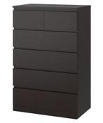 Ikea MALM, Maison & Meubles, Armoires | Commodes, 25 à 50 cm, 5 tiroirs ou plus, Autres essences de bois, 50 à 100 cm