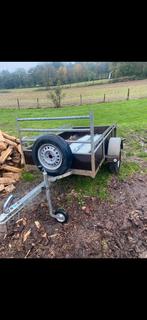 Aanhangwagen enkel as, Ophalen