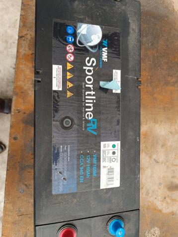 Boot / camper batterij 12v 165ah sportline rv beschikbaar voor biedingen