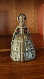 Bronzen koperen tafelbel voor dames, Ophalen, Brons
