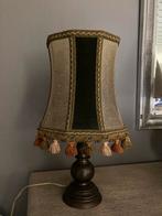 Antieke tafellamp ( bronzen of koperen ) voet, Antiek en Kunst, Ophalen