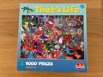 That's life puzzel compleet 1000 stukjes, Hobby en Vrije tijd, Zo goed als nieuw