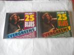 2 CD S - BLUES EVERGREENS VOL 1 - 2, Cd's en Dvd's, Verzenden, 1960 tot 1980, Zo goed als nieuw, Blues