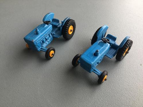 MATCHBOX FORD TRACTOR ~ n 39 ~ lot 2 pcs, Hobby & Loisirs créatifs, Voitures miniatures | 1:32, Comme neuf, Tracteur et Agriculture