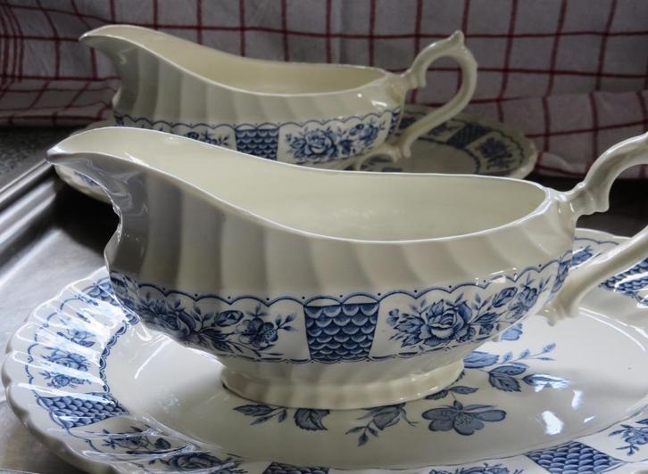 2 sauspotten - Melody - Myott - sauspot - Engeland - 1982, Antiquités & Art, Antiquités | Services (vaisselle) pièces, Enlèvement