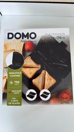 Domo snack maker 2 in 1, Elektronische apparatuur, Grillplaten, Ophalen, Nieuw
