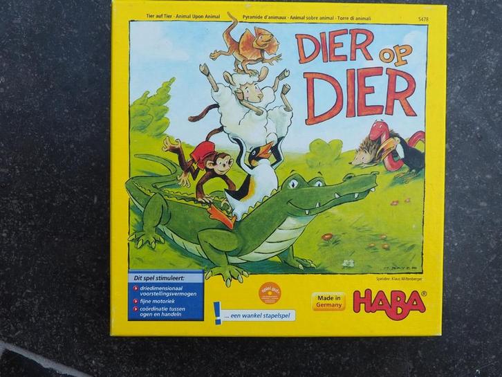 haba dier op dier, Kinderen en Baby's, Speelgoed | Educatief en Creatief, Ophalen of Verzenden