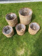 bloempotten, Overige materialen, Gebruikt, Rond, Tuin