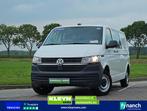 Volkswagen TRANSPORTER 2.0 TDI T6.1 DubbelCabine L2, Auto's, Bestelwagens en Lichte vracht, Automaat, Wit, Diesel, Te koop