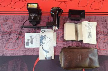 Vintage Vivitar 283 flitser met toebehoren. beschikbaar voor biedingen