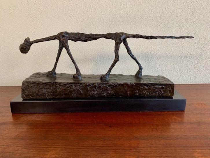 Bronzen Beeld Kat Le Chat (naar) Alberto Giacometti, Antiek en Kunst, Kunst | Beelden en Houtsnijwerken, Ophalen of Verzenden