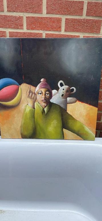 Peinture sur toile vancoppenole beschikbaar voor biedingen