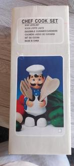 Chef kok lepelset. Nieuw. In originele verpakking., Ophalen of Verzenden, Nieuw, Hout, Los bestek