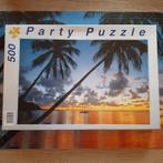 Party puzzel met palmbomen, 500 à 1500 pièces, Puzzle, Utilisé, Enlèvement ou Envoi