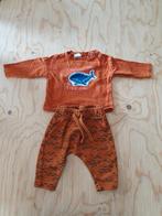 Setje met leuk opschrift 'I whaley like you' - Maat 62, Kinderen en Baby's, Babykleding | Maat 62, Jongetje of Meisje, Ophalen of Verzenden