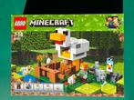 LEGO MINECRAFT 21140 Het kippenhok, Kinderen en Baby's, Speelgoed | Duplo en Lego, Ophalen of Verzenden, Zo goed als nieuw, Complete set