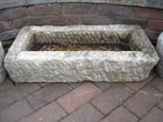 auge en pierre , bac jardinière , grand choix !, Moins de 30 cm, Pierre, Enlèvement, Utilisé