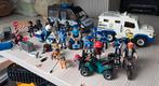 Playmobil politie auto 6043 en geldtransportauto 9371, Enlèvement