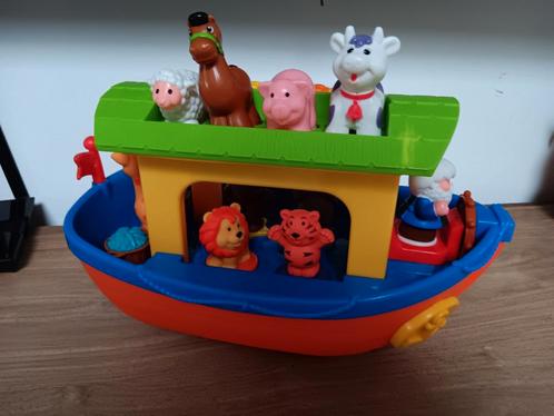 Boot (ark van noah) met geluiden en muziek, Enfants & Bébés, Jouets | Jouets de bain, Comme neuf, Enlèvement ou Envoi