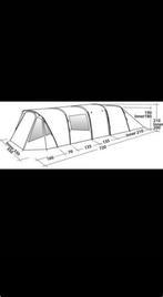 Easy Camp Palmdale De luxe 6-persoons tent, Ophalen, Zo goed als nieuw