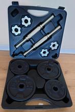 Domyos Decathlon halterset voor krachttraining van 20 kg, Ophalen, Zo goed als nieuw