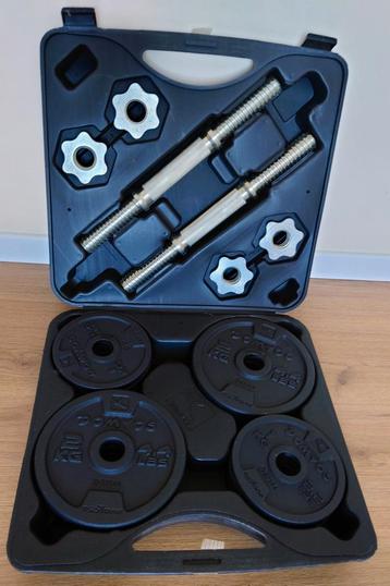 Domyos Decathlon halterset voor krachttraining van 20 kg beschikbaar voor biedingen