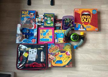 Gezelschapsspellen beschikbaar voor biedingen